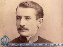 Alexander Spendiaryan a student of Moscow University (1892)