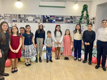 Artsakh children at  Spendiaryan's house